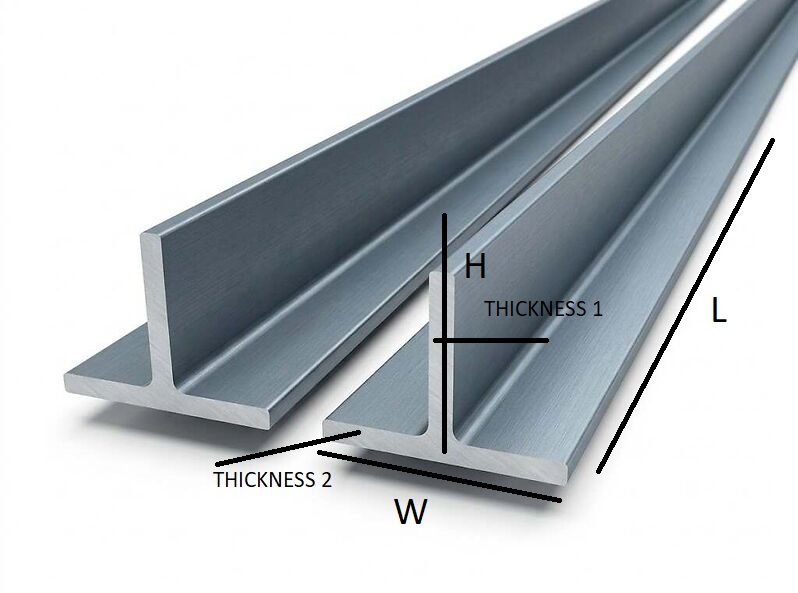 MS T Section Tee Iron Supplier in Loha Mandi Ghaziabad